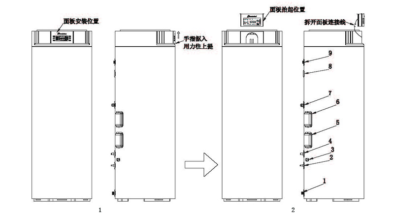 空氣能熱水器儲水箱檢修